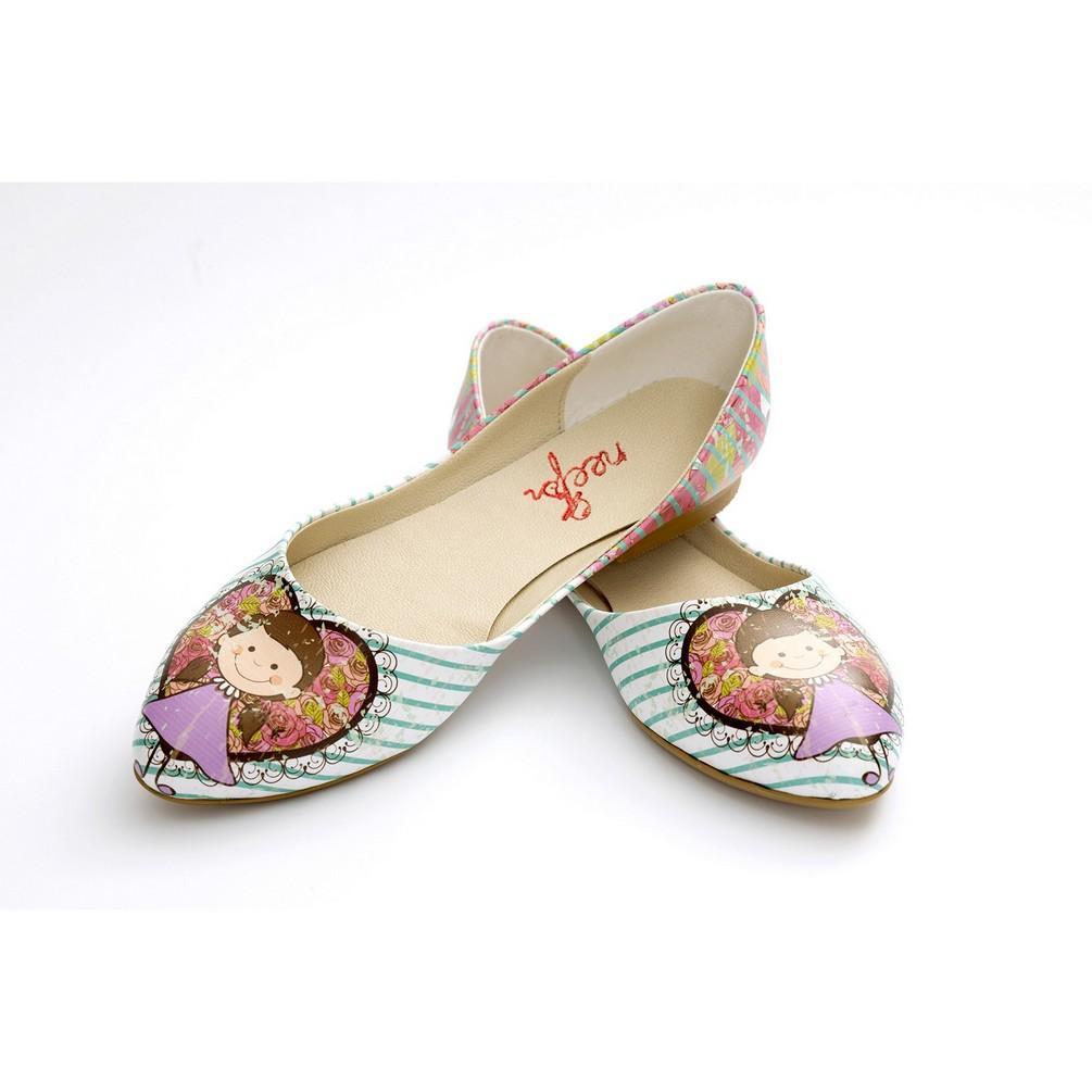 Cute Girl Ballerinas Shoes NSS357 - Goby NFS Ballerinas Shoes 