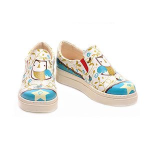 Cute Owl Slip on Sneakers Shoes NVN104 - Goby NFS Slip on Sneakers Shoes 