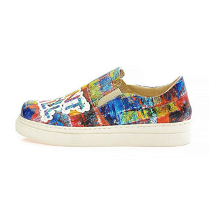 Paint All Slip on Sneakers Shoes NVN116
