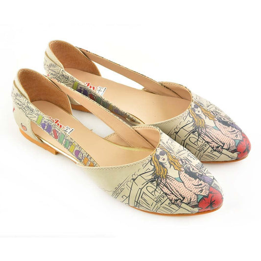 Fashion Girl Ballerinas Shoes OMR7004 - Goby GOBY Ballerinas Shoes 