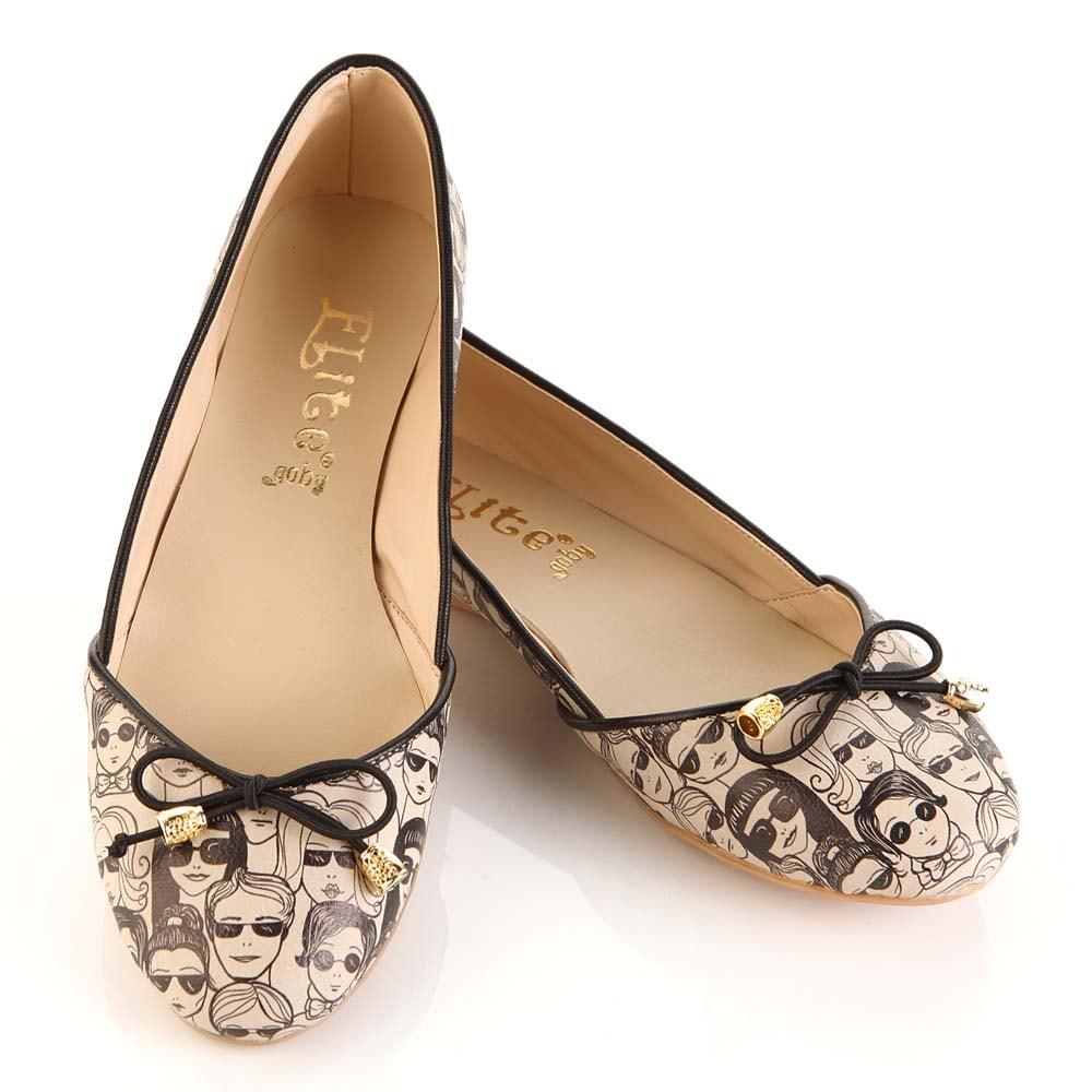 Face to Face Ballerinas Shoes OMR7103 (506270285856)