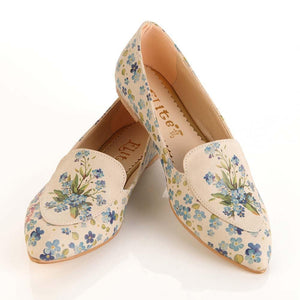 Flowers Ballerinas Shoes OMR7202 - Goby GOBY Ballerinas Shoes 