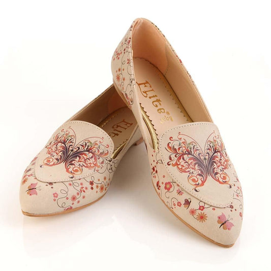 Butterfly Ballerinas Shoes OMR7207, Goby, GOBY Ballerinas Shoes 