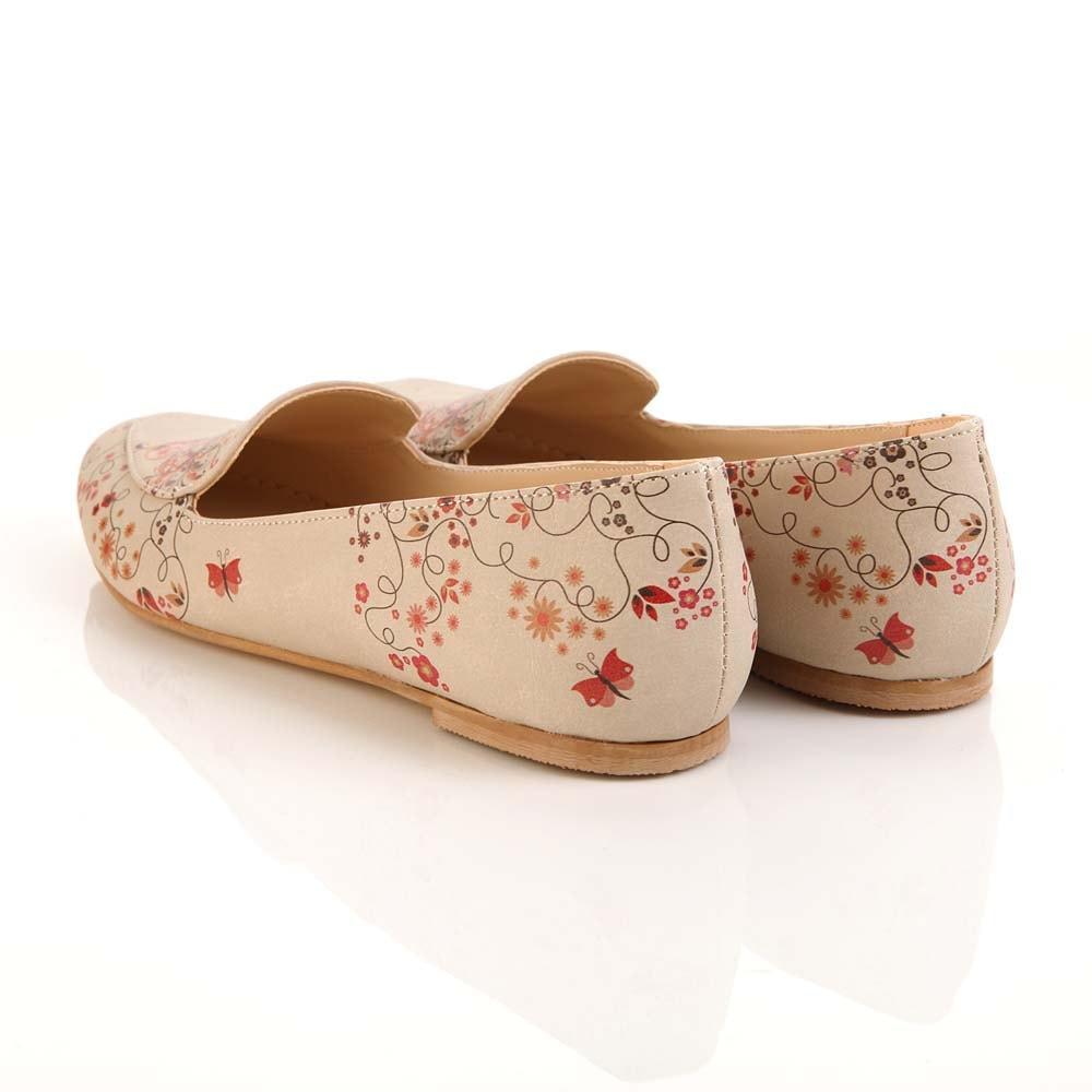 Butterfly Ballerinas Shoes OMR7207, Goby, GOBY Ballerinas Shoes 