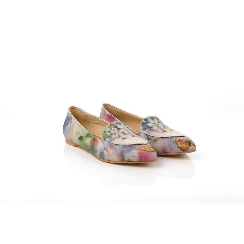 Flower Girl and Butterfly Ballerinas Shoes OMR7208
