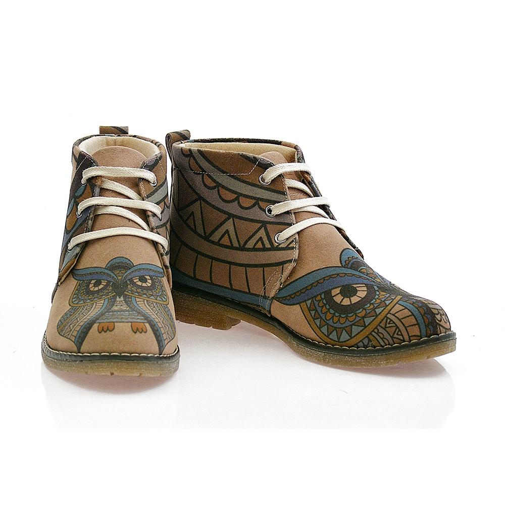 Owl Ankle Boots PH114 (506272350240)