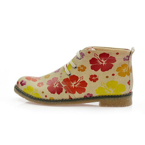 Flowers Ankle Boots PH201