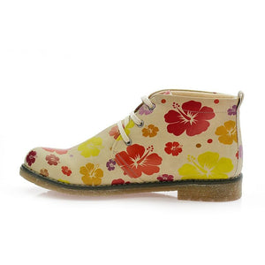 Flowers Ankle Boots PH201