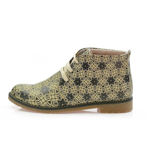 Pattern Ankle Boots PH208