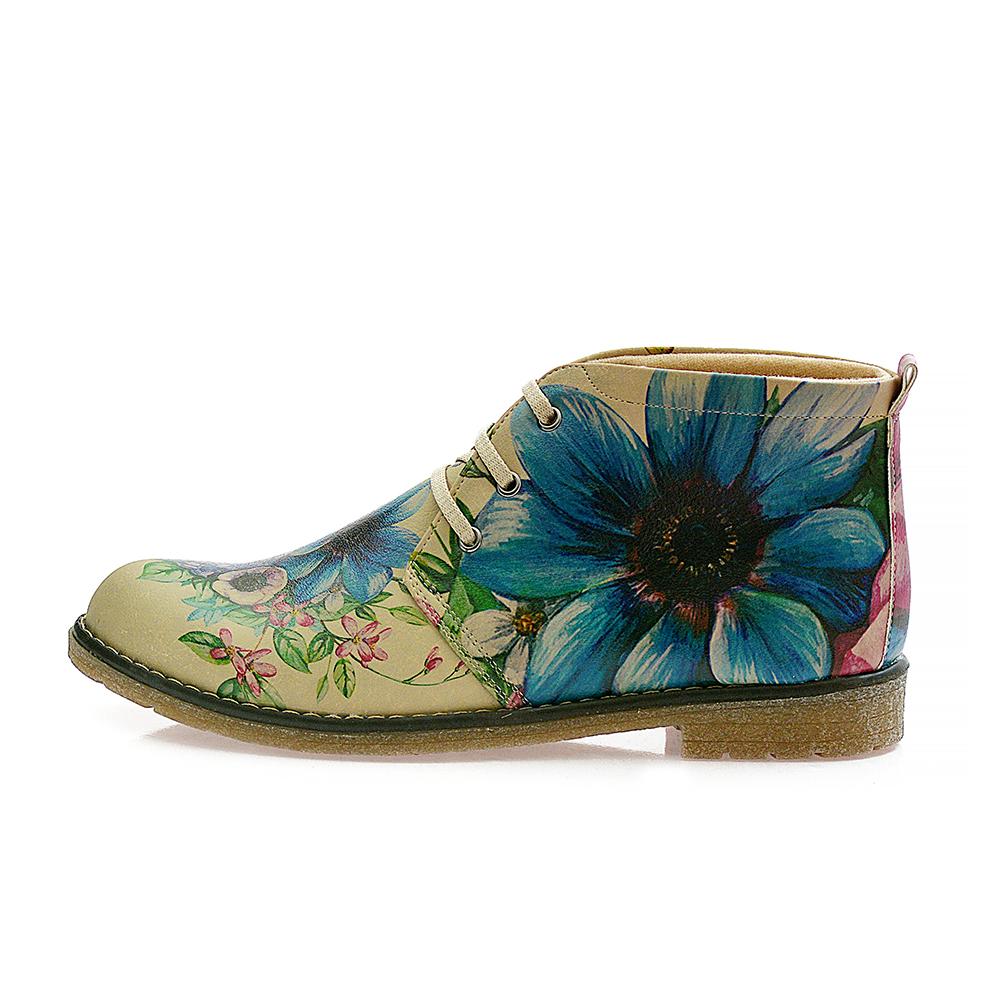 Flowers Ankle Boots PH209 (506272481312)