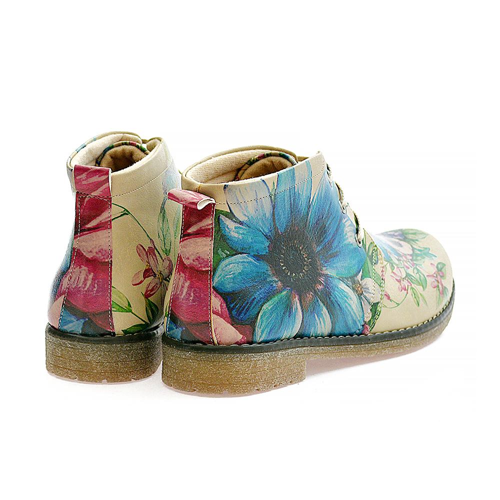 Flowers Ankle Boots PH209 (506272481312)