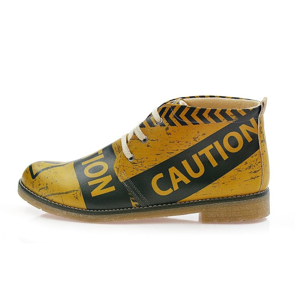 Caution Ankle Boots PH216