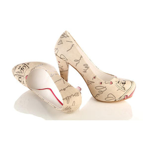 Cute Owl Heel Shoes PLT2052