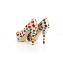 Colored Dots Heel Shoes PLT2020