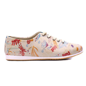 Flowers Ballerinas Shoes SLV191 - Goby GOBY Ballerinas Shoes 
