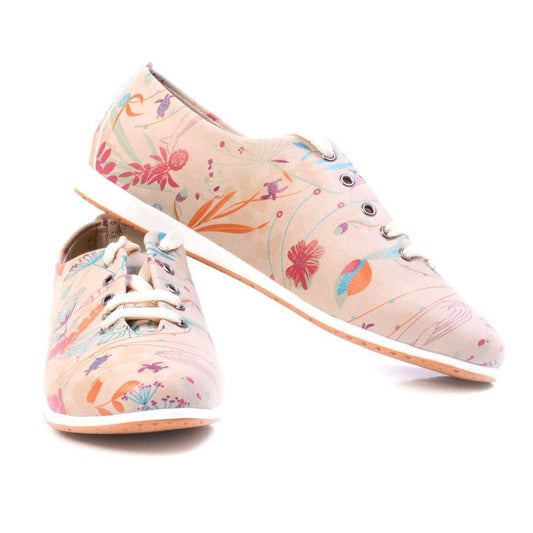 Flowers Ballerinas Shoes SLV191 - Goby GOBY Ballerinas Shoes 
