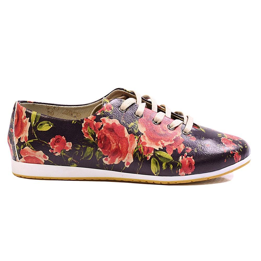 Flowers Ballerinas Shoes SLV193 - Goby GOBY Ballerinas Shoes 