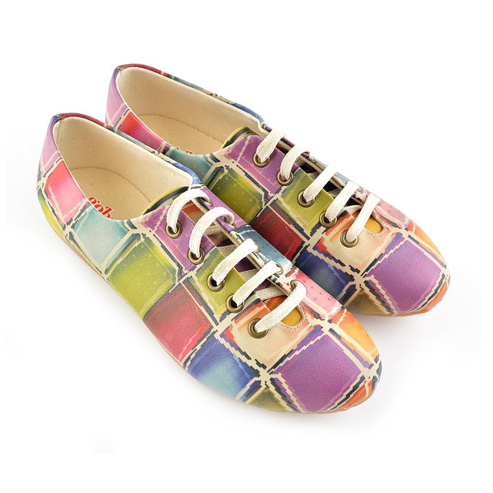 Colored Stones Ballerinas Shoes SLV019 - Goby GOBY Ballerinas Shoes 