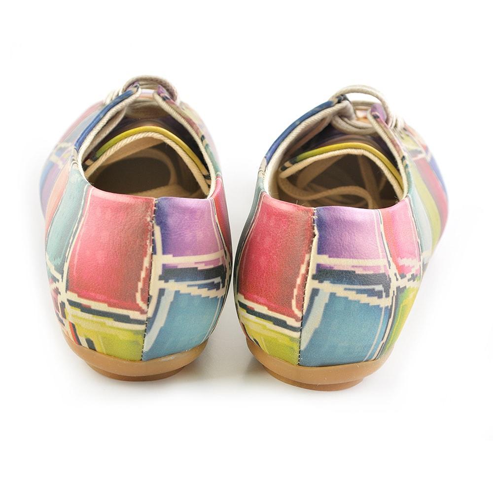 Colored Stones Ballerinas Shoes SLV019 - Goby GOBY Ballerinas Shoes 