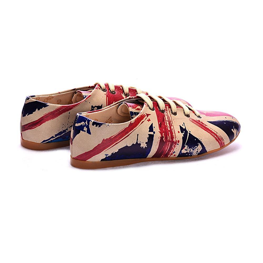 Flag Ballerinas Shoes SLV047 - Goby GOBY Ballerinas Shoes 