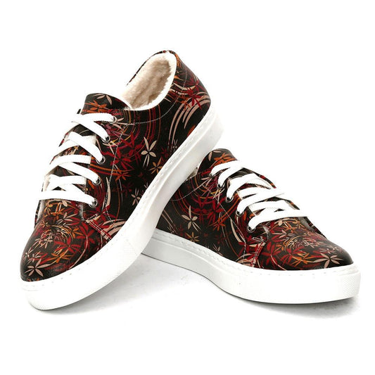 Flowers Slip on Sneakers Shoes SPR111