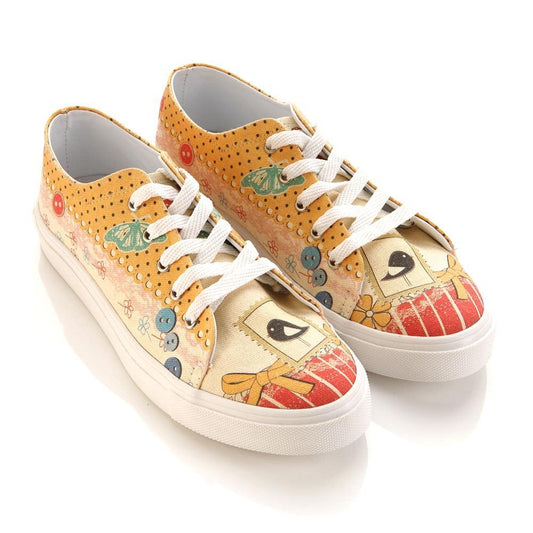 Cute Bird Slip on Sneakers Shoes SPR5404