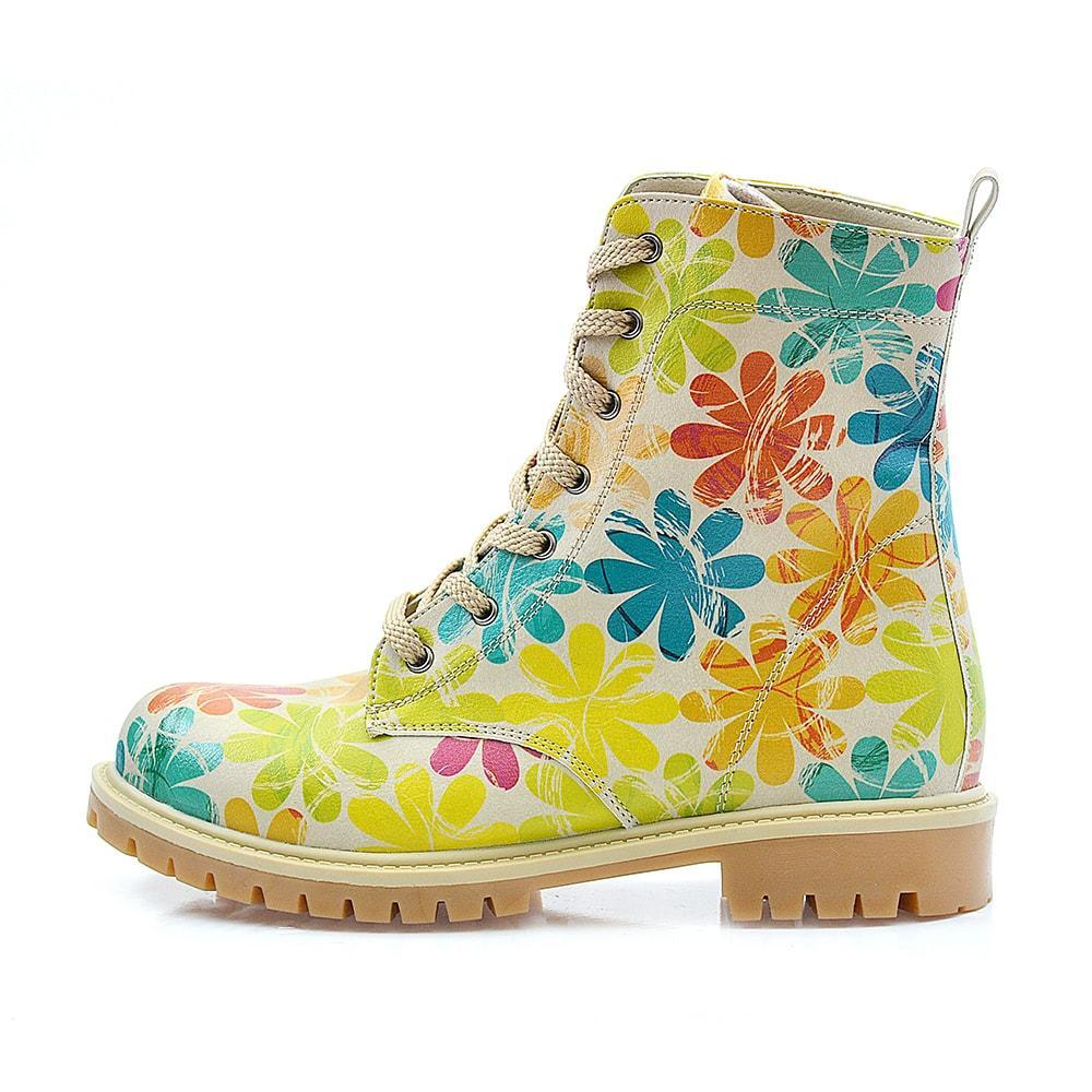 Flowers Long Boots TMB1021