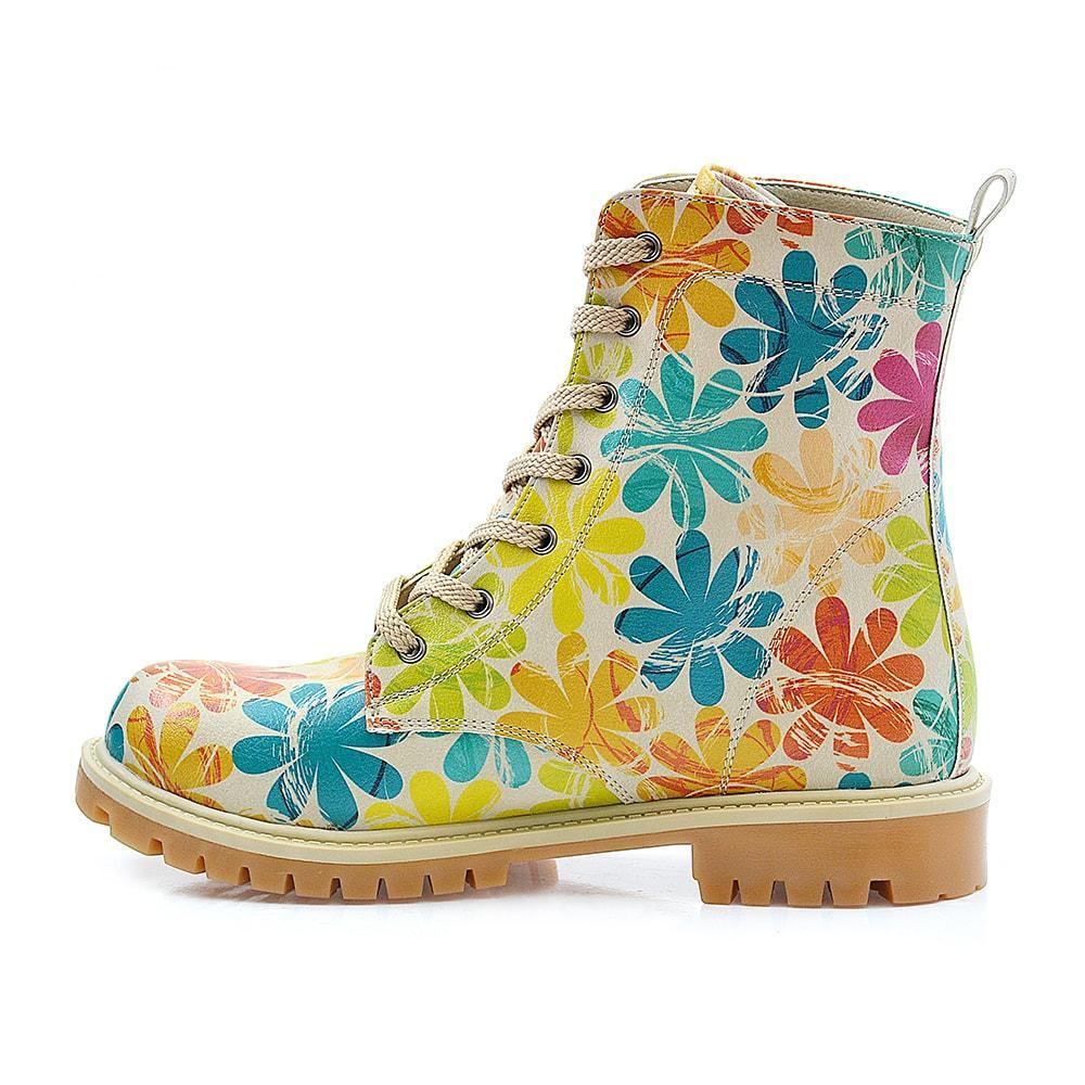 Flowers Long Boots TMB1021