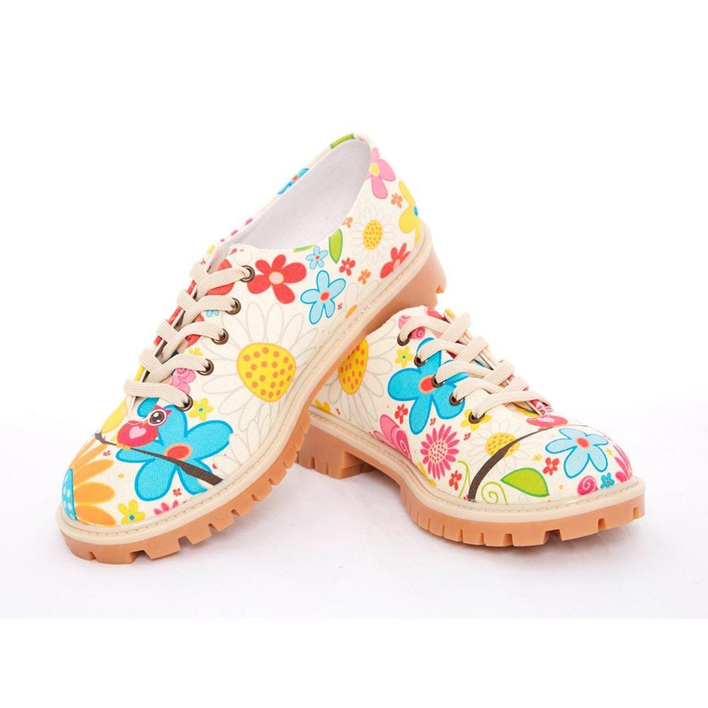 Flowers Oxford Shoes TMK5505