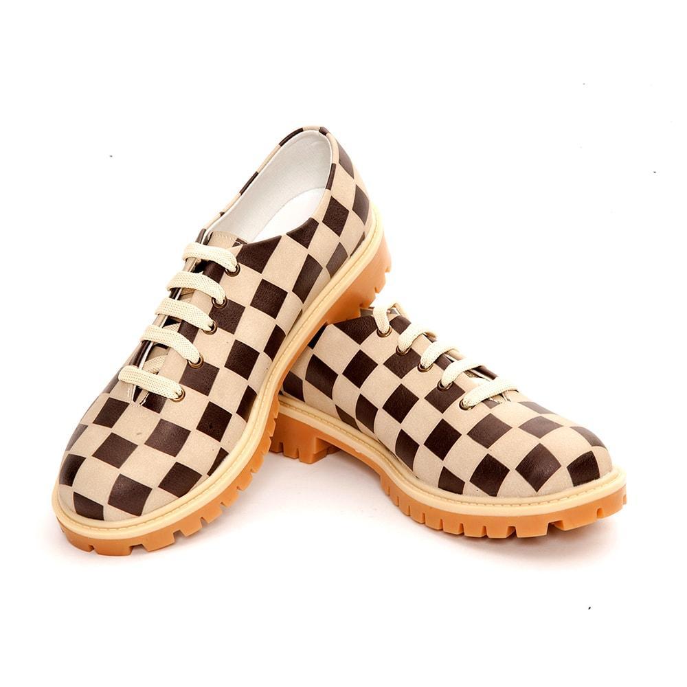 Squares Oxford Shoes TMK6506