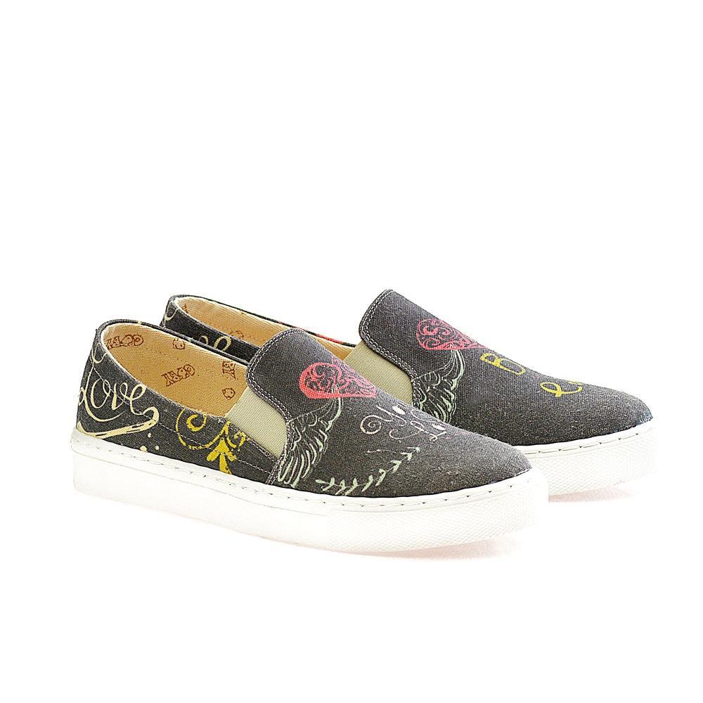 Be in Love Slip on Sneakers Shoes VN4401, Goby, GOBY Slip on Sneakers Shoes 