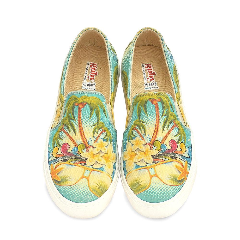 Tropic Island Slip on Sneakers Shoes VN4413