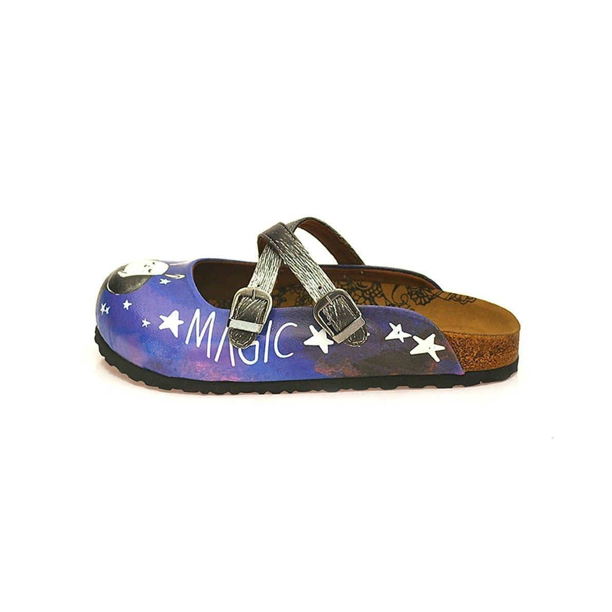 Blue Magic Cross-Strap Clogs WCAL127, Goby, CALCEO Clogs 