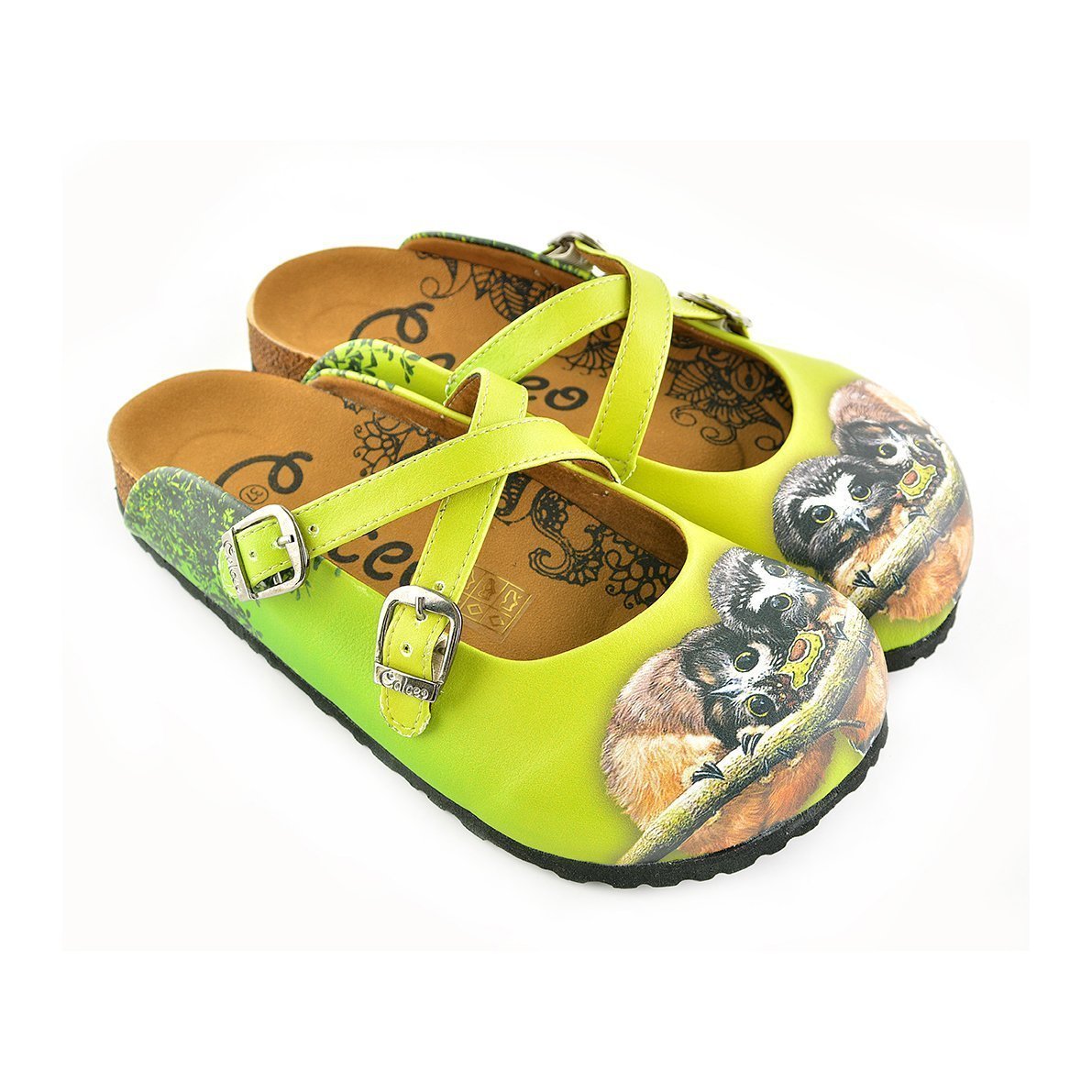 Yellow Owl Clogs WCAL139