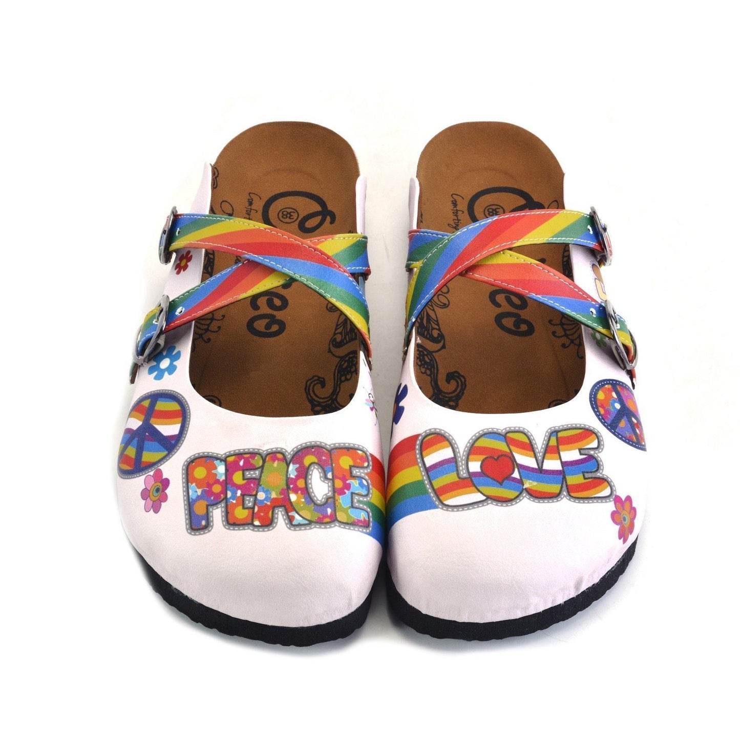 Peace & Love Clogs WCAL162