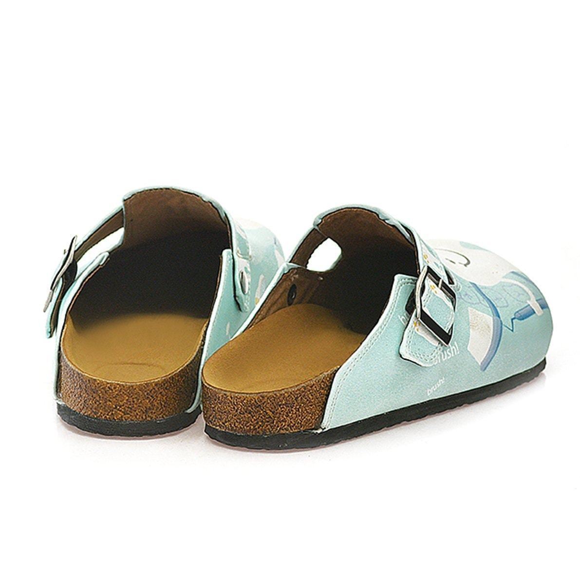 Light Blue Dentist Clogs WCAL329