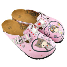Pink Love Forever Clogs WCAL339