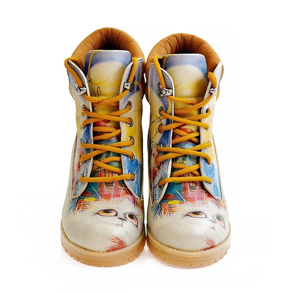 Grumpy Cats Short Boots WKAT115