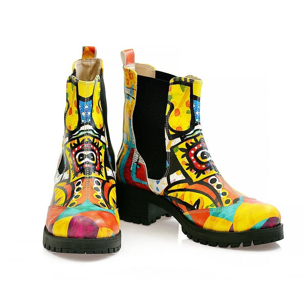 Art Short Boots WLAS114