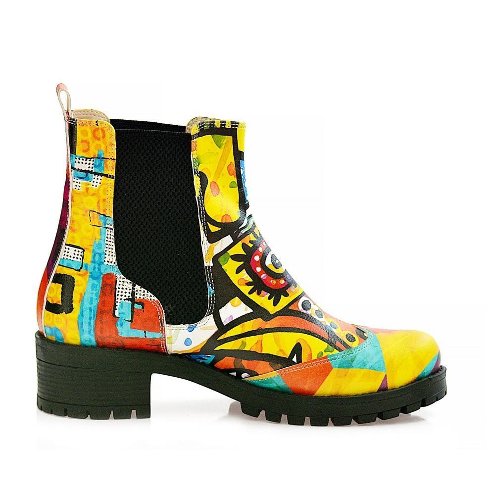 Art Short Boots WLAS114