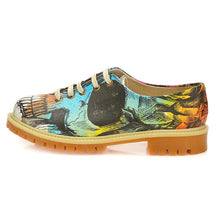 Colored Skull Oxford Shoes WTMK6515