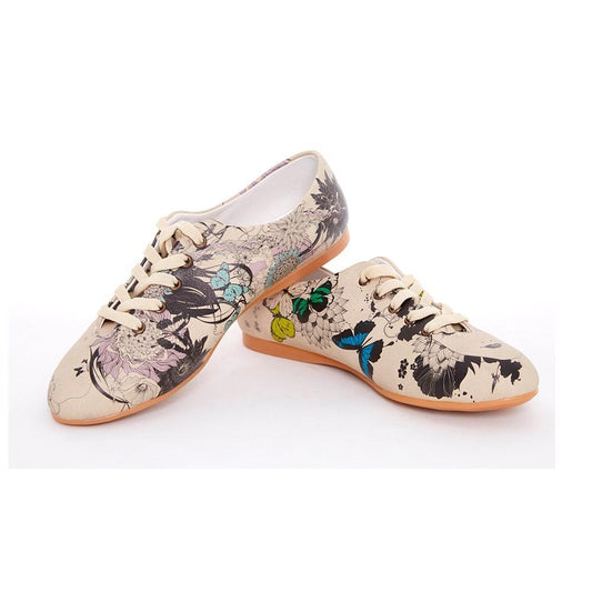 Flower Garden Ballerinas Shoes SLV060 - Goby GOBY Ballerinas Shoes 