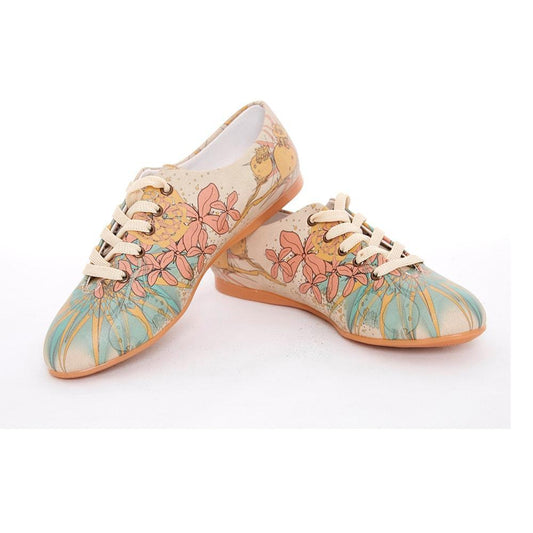 Flowers Ballerinas Shoes SLV062 - Goby GOBY Ballerinas Shoes 
