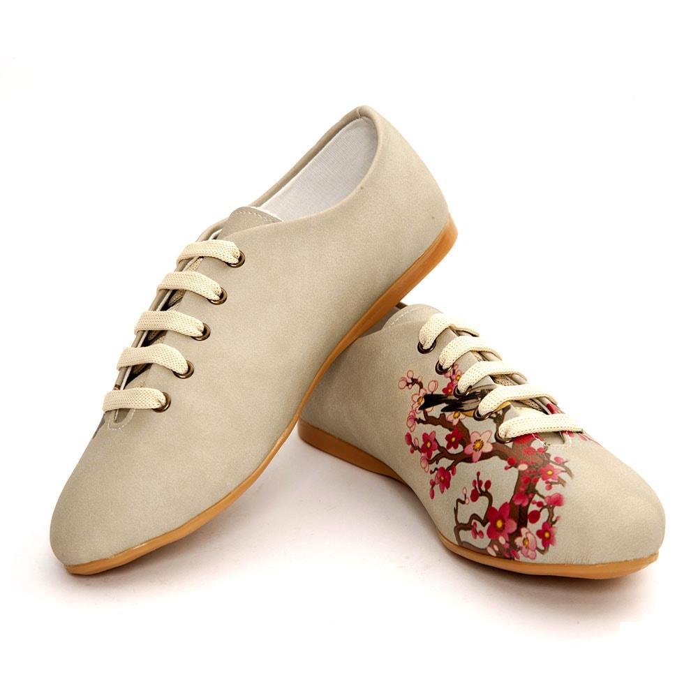 Flowers Ballerinas Shoes SLV079 - Goby GOBY Ballerinas Shoes 