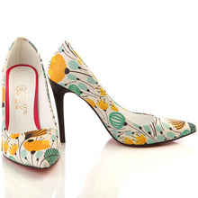 Flowers Heel Shoes STL4007 - Goby GOBY Heel Shoes 