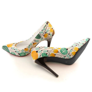 Flowers Heel Shoes STL4007 - Goby GOBY Heel Shoes 