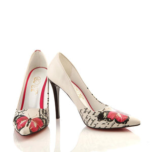 Butterfly Heel Shoes STL4009, Goby, GOBY Heel Shoes 